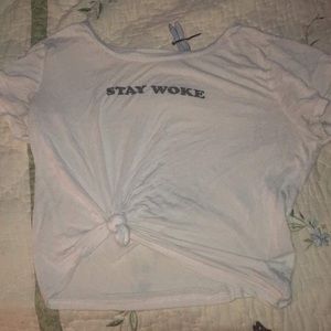“Stay woke” shirt